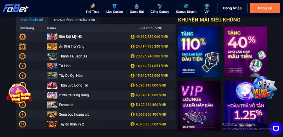 Game Thần Tài Đến siu88 login
